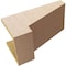Ekena Millwork 9"W x 18"D x 9"H Wide Clemmons Rough Cedar Woodgrain TimberThane Corbel, Primed Tan CORUR09X18X09CLERCPR - alternate 5